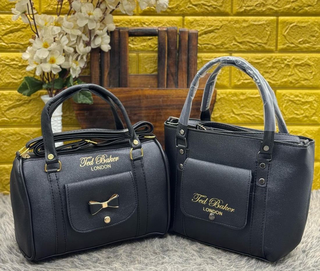 Slara Elegant Handbag & Sling Combo