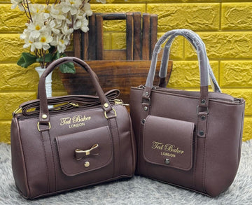 Slara Elegant Handbag & Sling Combo